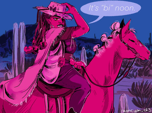 Pride Piece (Day 3: Bisexual)